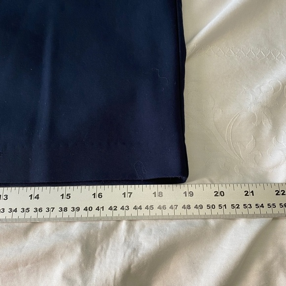 Alfani Women's Navy Straight Cut Midi /Mini Skirt 1/3 Zip Size 8‎ Professional - Picture 11 of 12